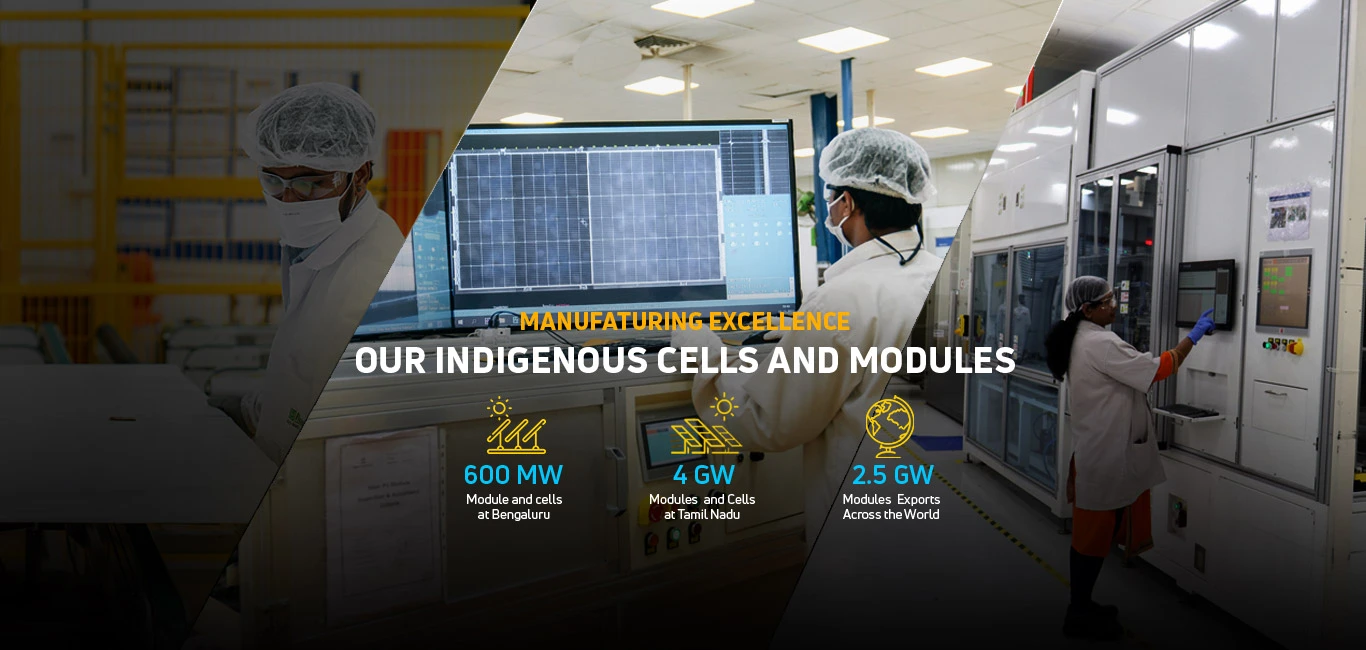Solar cells and modules